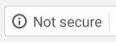 not secure web