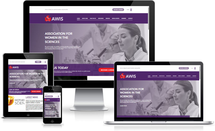 Association for Women in the Sciences website