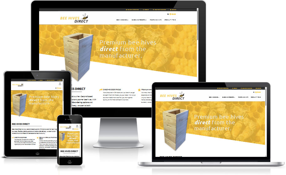 Bee Hives Direct website